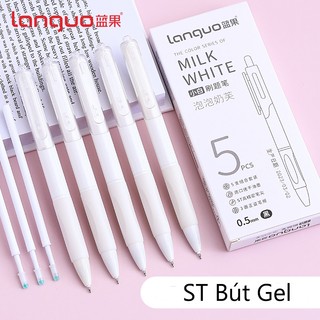 Languo Set 5 Bút Mực gel Ngòi 0.5mm