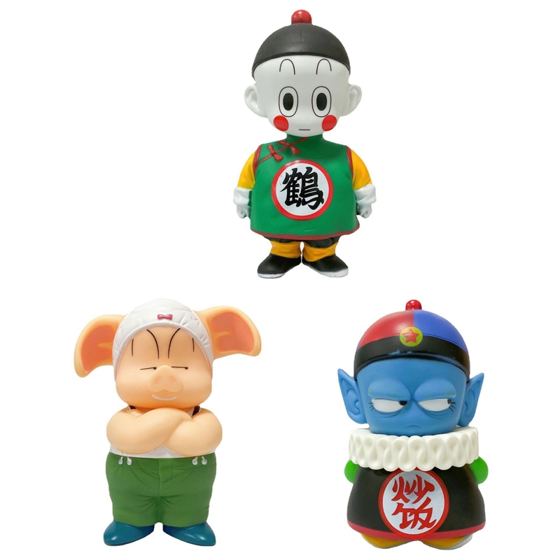 Mô Hình Nhân Vật son goku kuririn chiaotzu Uronilaf mr bobo Krin-sama Bằng pvc 14-21cm Trang Trí Bàn Làm Việc