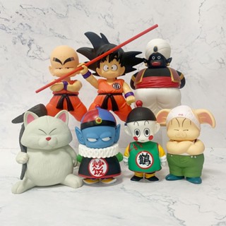 Mô Hình Nhân Vật son goku kuririn chiaotzu Uronilaf mr bobo Krin-sama Bằng pvc 14-21cm Trang Trí Bàn Làm Việc