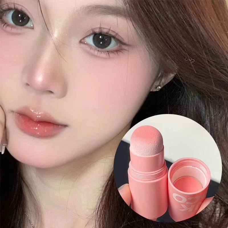 (Bán Buôn Sỉ) Phấn Má Hồng Dạng Thỏi Hai Đầu Màu Hồng Mờ Dưỡng Ẩm Tự Nhiên/Phấn Má Hồng Dạng Thỏi Mà