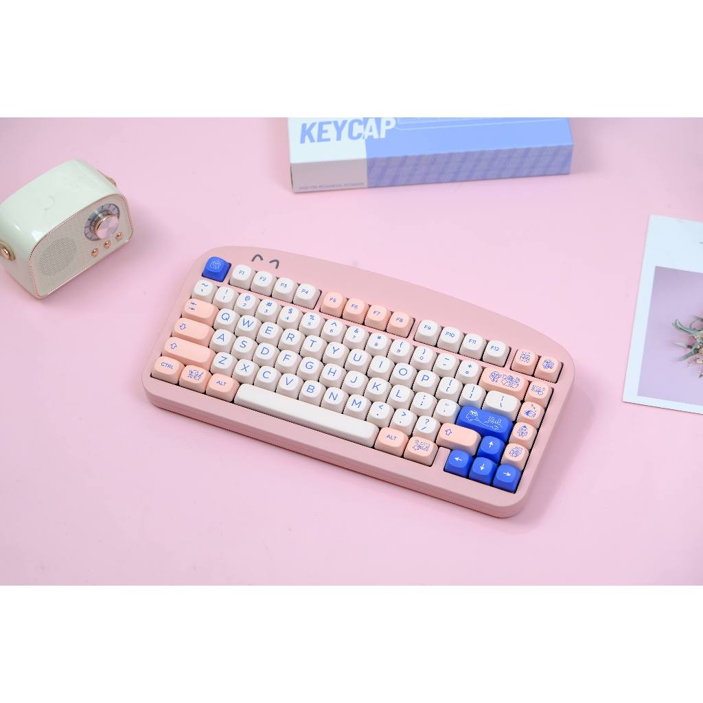Gmk poco keycaps 126 Phím Cơ Học Phím Cơ Khí Nhuộm moa profile Cá Nhân Hóa gmk