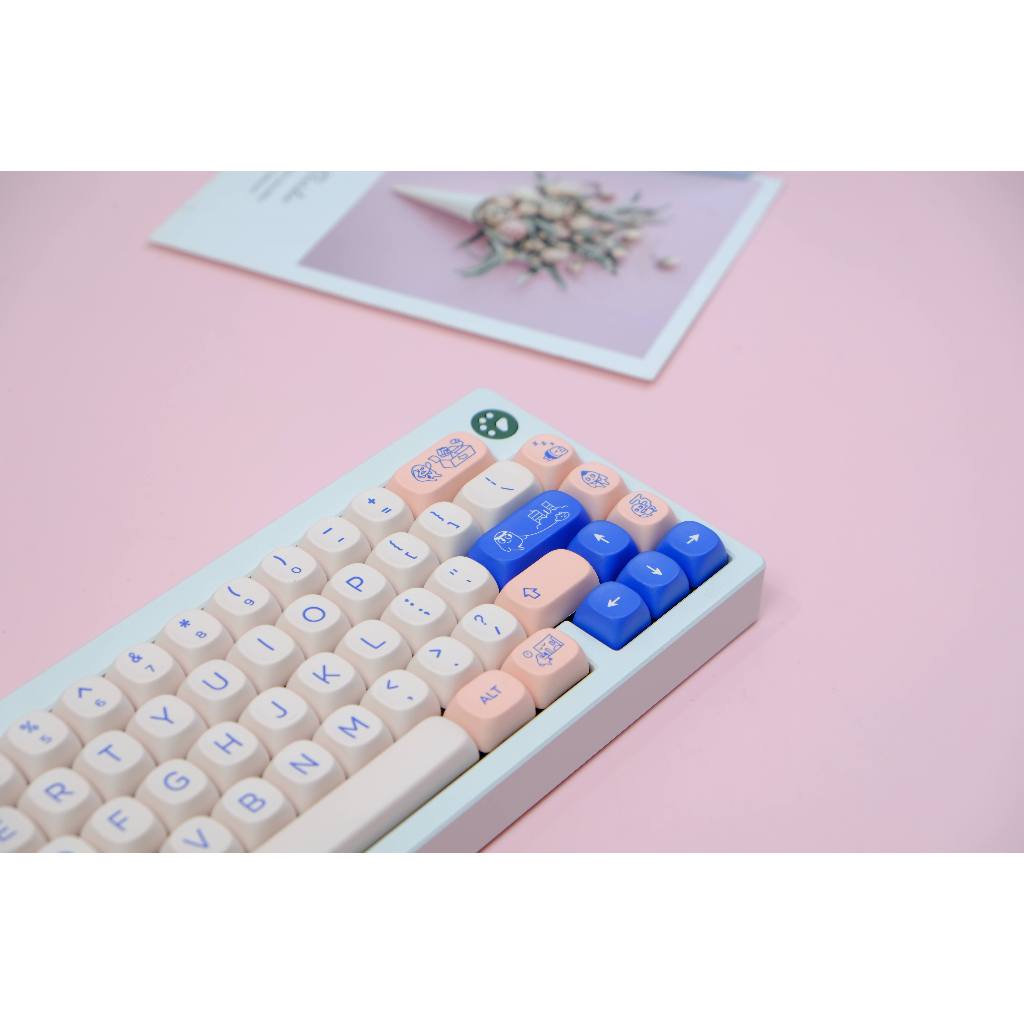 Gmk poco keycaps 126 Phím Cơ Học Phím Cơ Khí Nhuộm moa profile Cá Nhân Hóa gmk