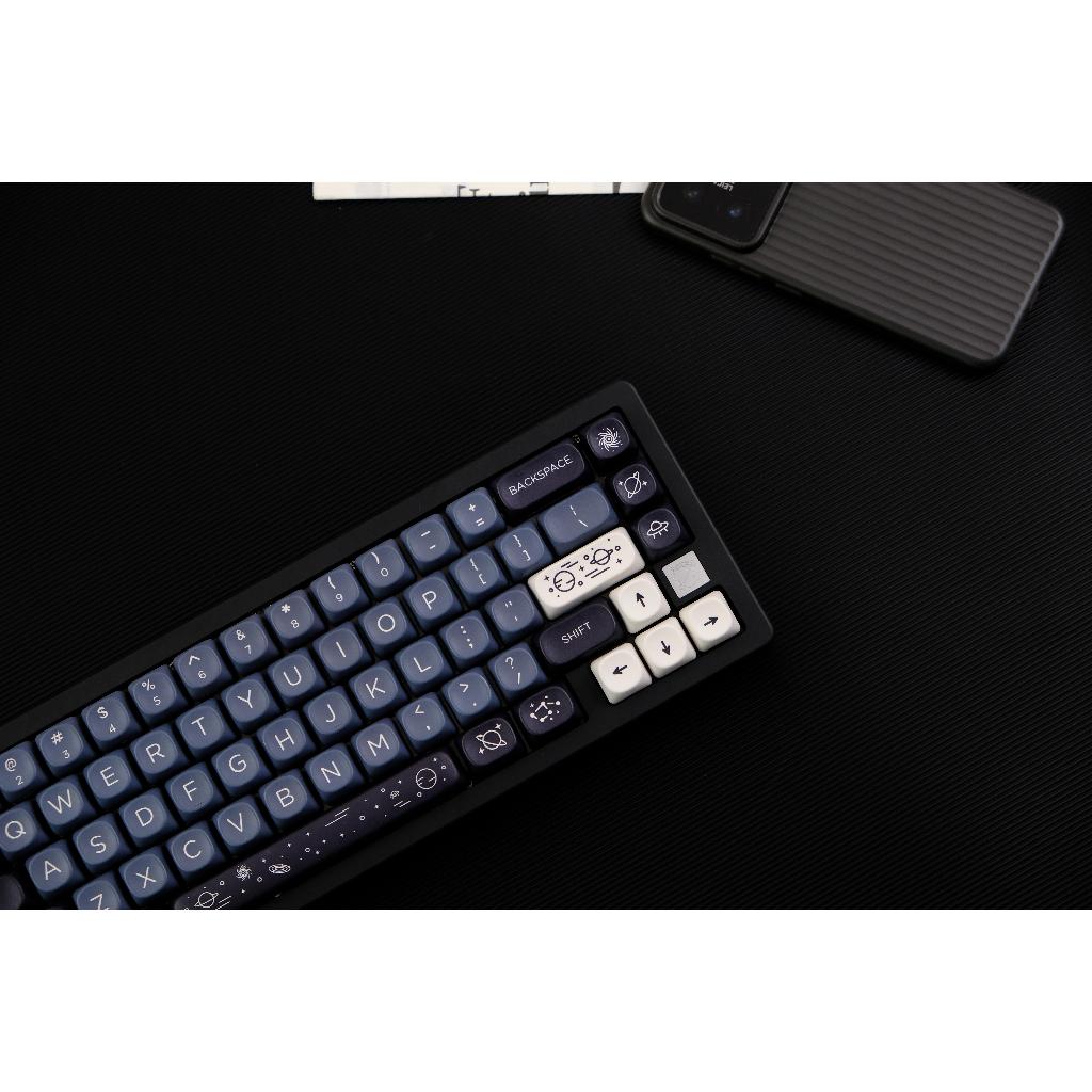 Keycaps GMK Galaxy, Keycaps 126 Phím MOA Profile DYE-SUB Keycaps GMK được cá nhân hóa cho bàn phím cơ