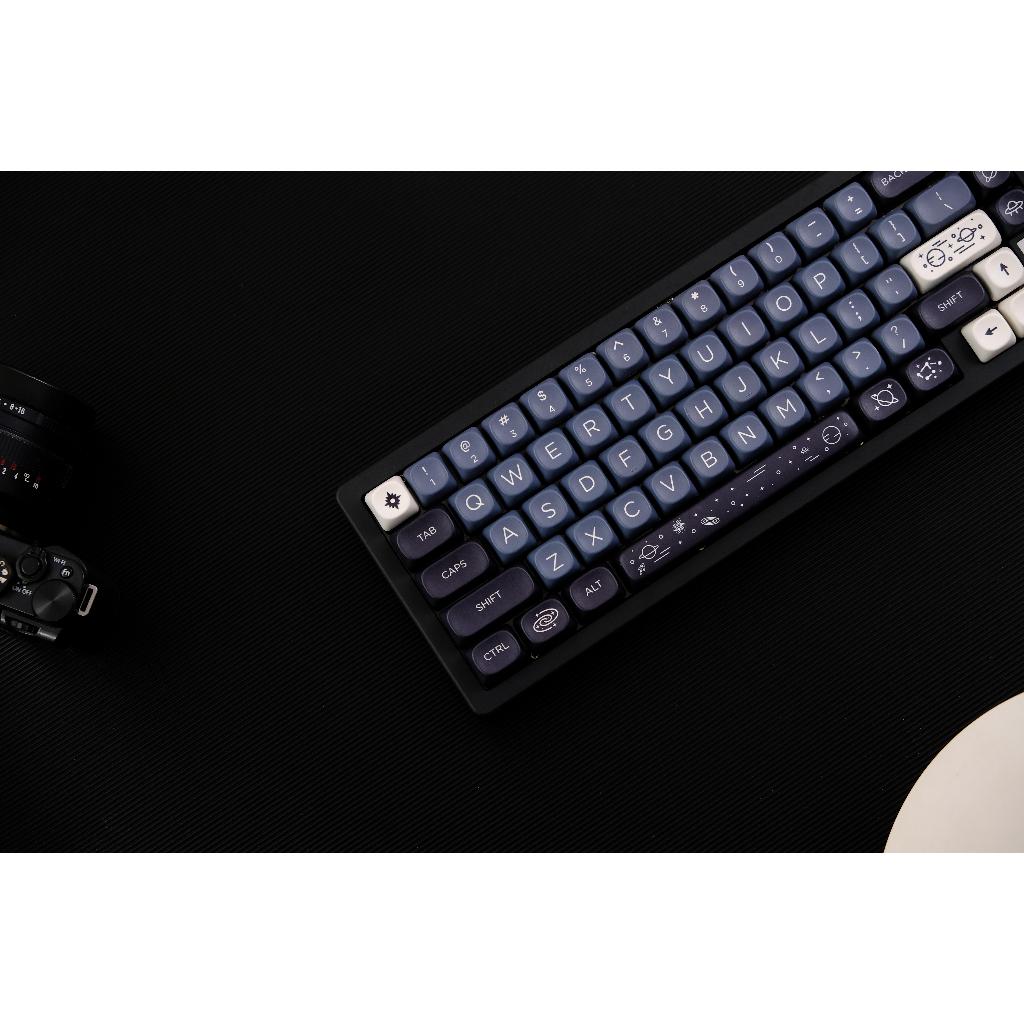 Keycaps GMK Galaxy, Keycaps 126 Phím MOA Profile DYE-SUB Keycaps GMK được cá nhân hóa cho bàn phím cơ