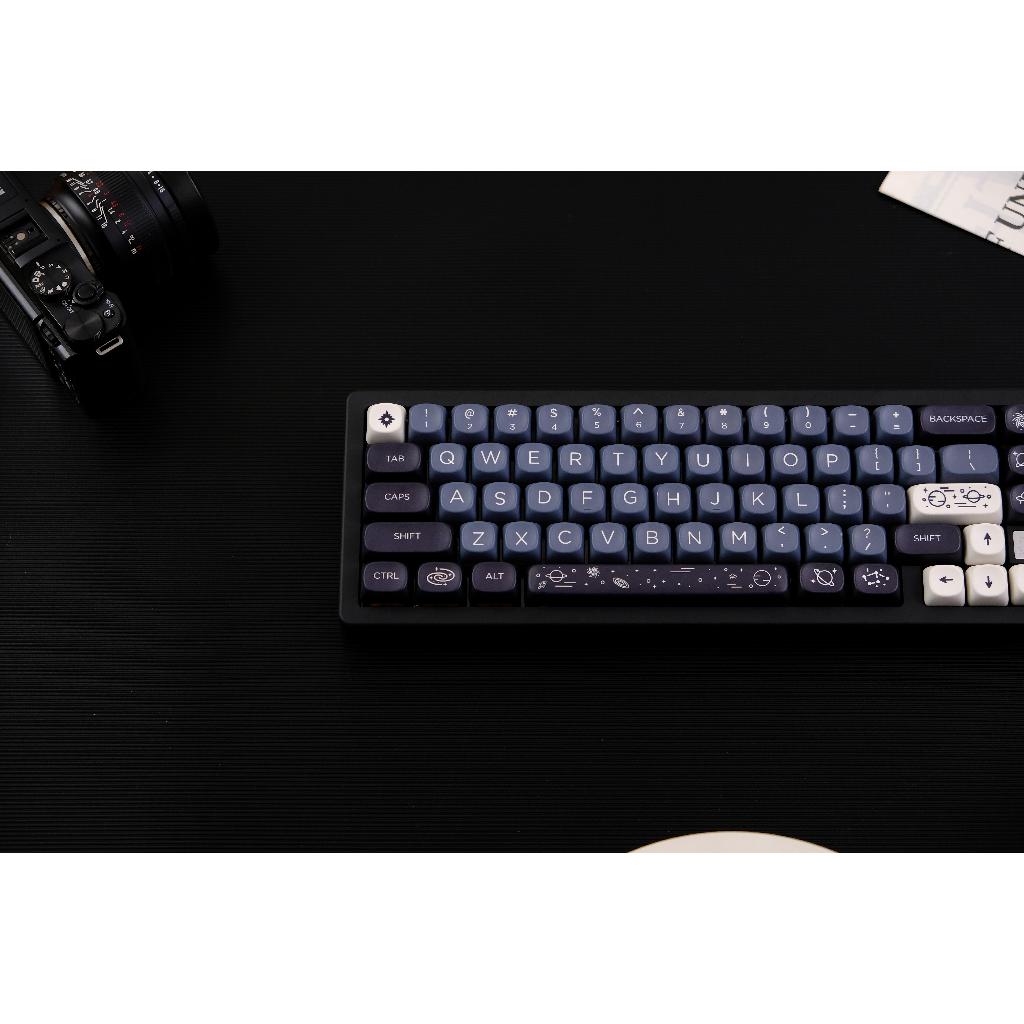 Keycaps GMK Galaxy, Keycaps 126 Phím MOA Profile DYE-SUB Keycaps GMK được cá nhân hóa cho bàn phím cơ