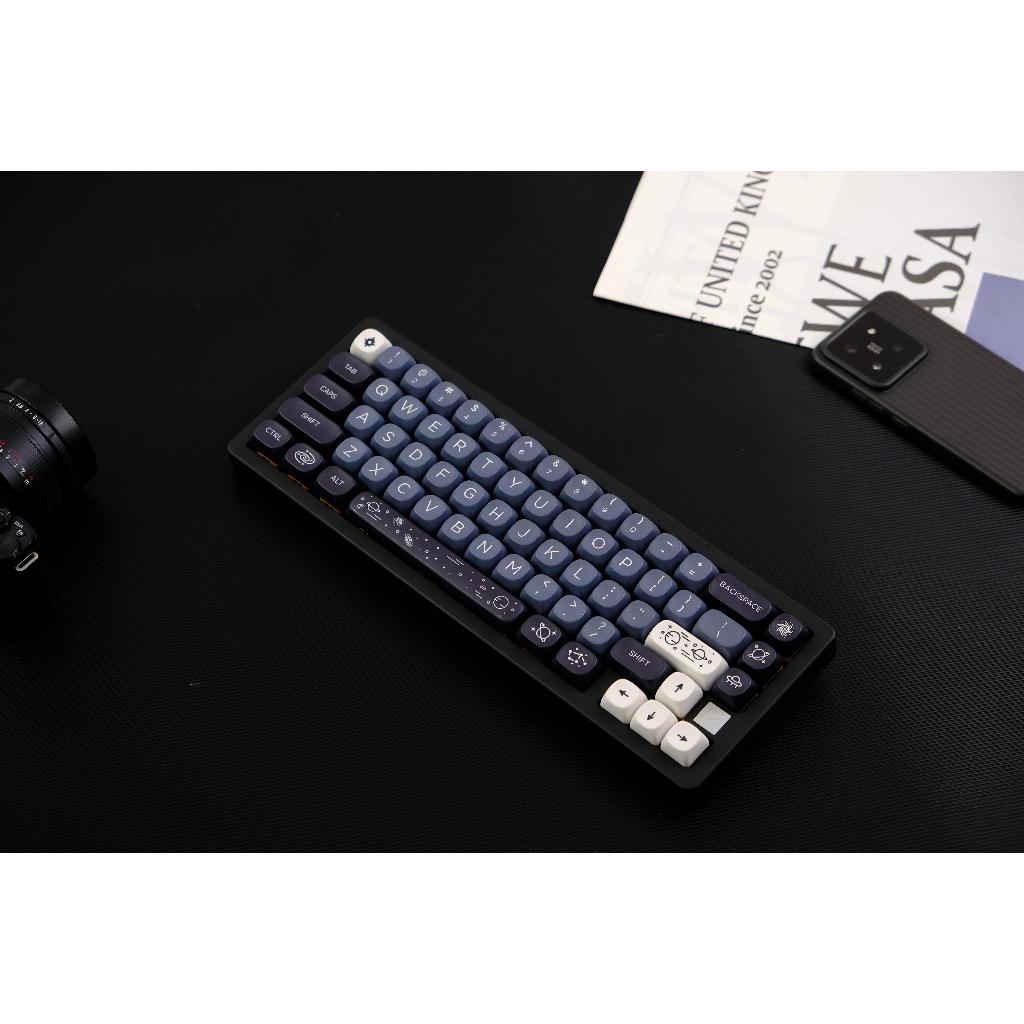 Keycaps GMK Galaxy, Keycaps 126 Phím MOA Profile DYE-SUB Keycaps GMK được cá nhân hóa cho bàn phím cơ