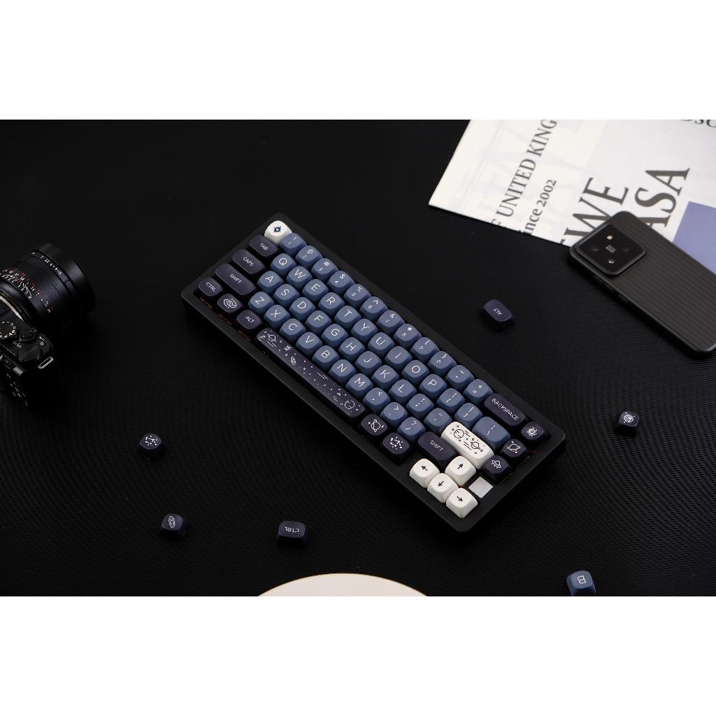 Keycaps GMK Galaxy, Keycaps 126 Phím MOA Profile DYE-SUB Keycaps GMK được cá nhân hóa cho bàn phím cơ