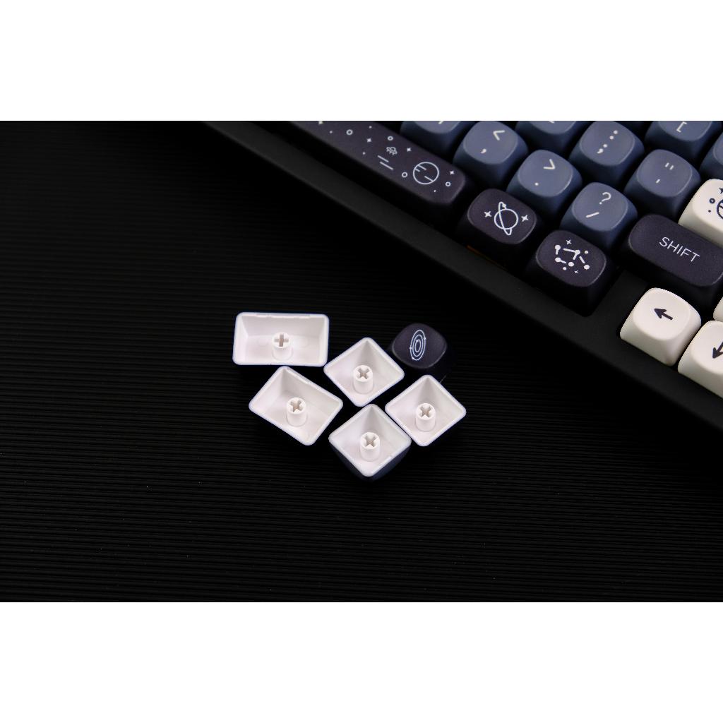 Keycaps GMK Galaxy, Keycaps 126 Phím MOA Profile DYE-SUB Keycaps GMK được cá nhân hóa cho bàn phím cơ