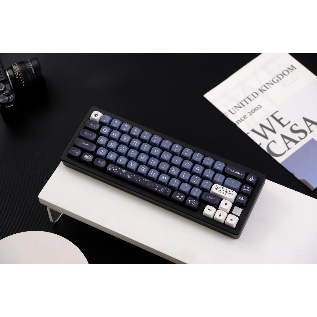 Keycaps GMK Galaxy, Keycaps 126 Phím MOA Profile DYE-SUB Keycaps GMK được cá nhân hóa cho bàn phím cơ