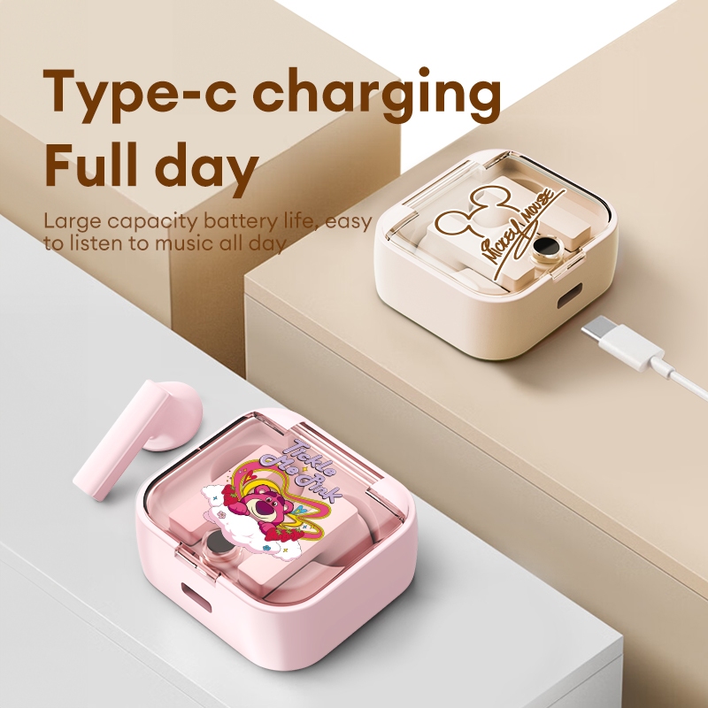 Tai Nghe Nhét Tai Bluetooth Disney XD17 Âm Thanh hifi Chất Lượng Cao