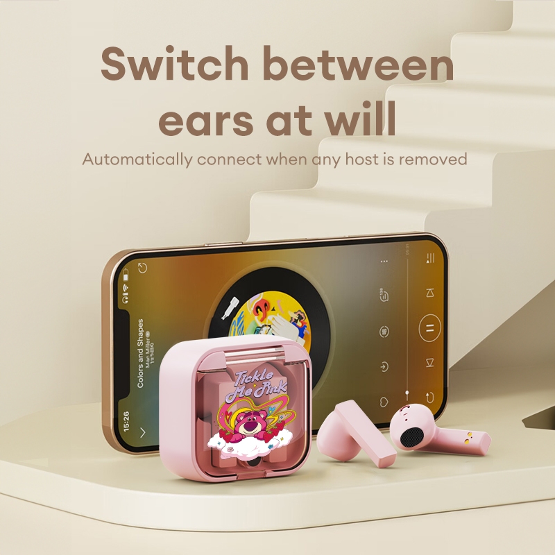 Tai Nghe Nhét Tai Bluetooth Disney XD17 Âm Thanh hifi Chất Lượng Cao