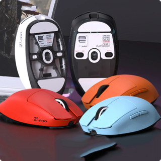 Zaopin z1 pro 2.4g Chuột không dây usb Siêu Nhẹ 3395 24600dpi