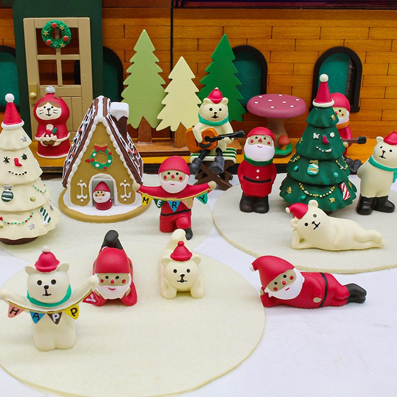 Decole D99-11 Cửa Hàng Tạp Hóa Nhật Bản❤Album Ảnh Hình Gấu Trắng Sáng Tạo Dùng Làm Quà Tặng Giáng Sinh