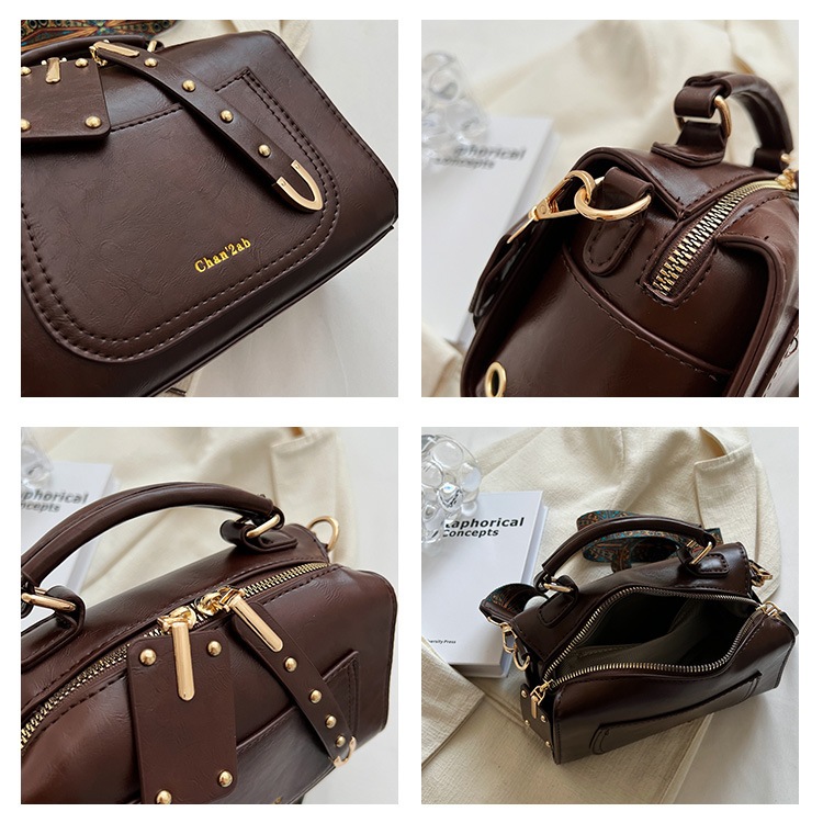 Ielgy Túi Đeo Chéo Vai Thời Trang Thu Đông Phong Cách Hàn Quốc Cho Nữ