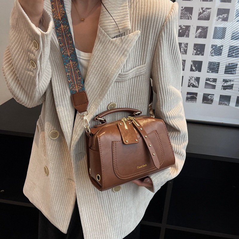 Ielgy Túi Đeo Chéo Vai Thời Trang Thu Đông Phong Cách Hàn Quốc Cho Nữ