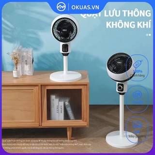 Quạt đứng tuần hoàn không khí bằng điện để bàn có thể lắc đầu đa năng