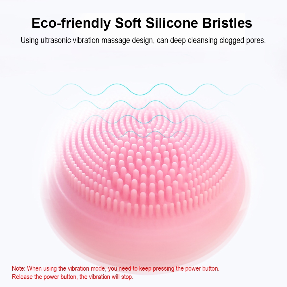 Máy rửa mặt làm sạch kết hợp massage tiện lợi