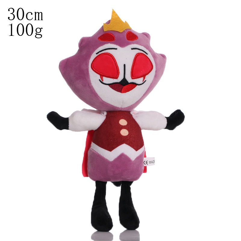 Thú Nhồi Bông Hình Nhân Vật Hoạt Hình helluva boss demon bilitzo moxxie & milie loonie fizzarolli 30-32cm