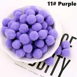 Set 20 Quả pompom Mềm 30mm Làm Đồ Chơi Cho Bé