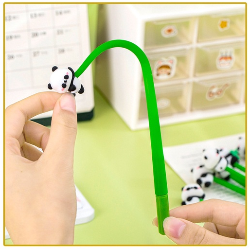 Cái bút Bút gel lắc gấu trúc khổng lồ dễ thương văn phòng phẩm sáng tạo đồ dùng học sinh Văn phòng phẩm quà  phần thưởng