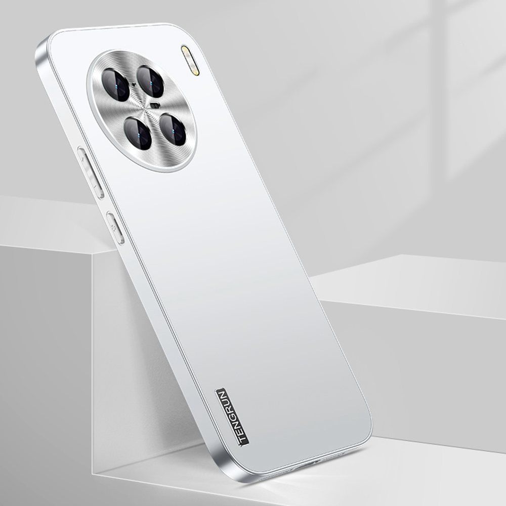 Ốp Điện Thoại Nhựa pc Cứng Mỏng Viền Kim Loại Bảo Vệ Camera Cho vivo x100 x90 pro plus