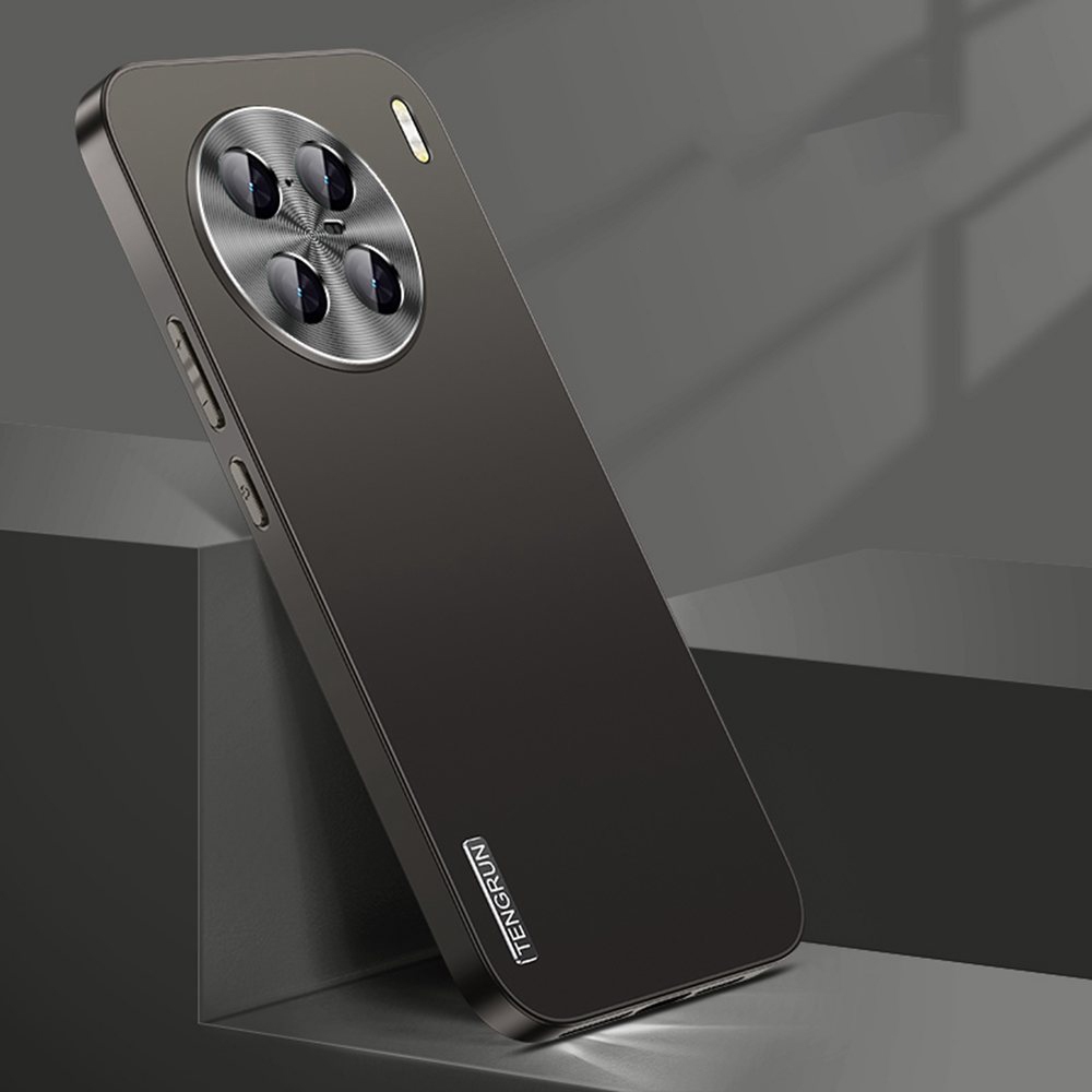 Ốp Điện Thoại Nhựa pc Cứng Mỏng Viền Kim Loại Bảo Vệ Camera Cho vivo x100 x90 pro plus