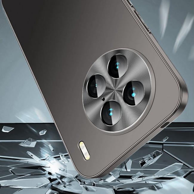 Ốp Điện Thoại Nhựa pc Cứng Mỏng Viền Kim Loại Bảo Vệ Camera Cho vivo x100 x90 pro plus