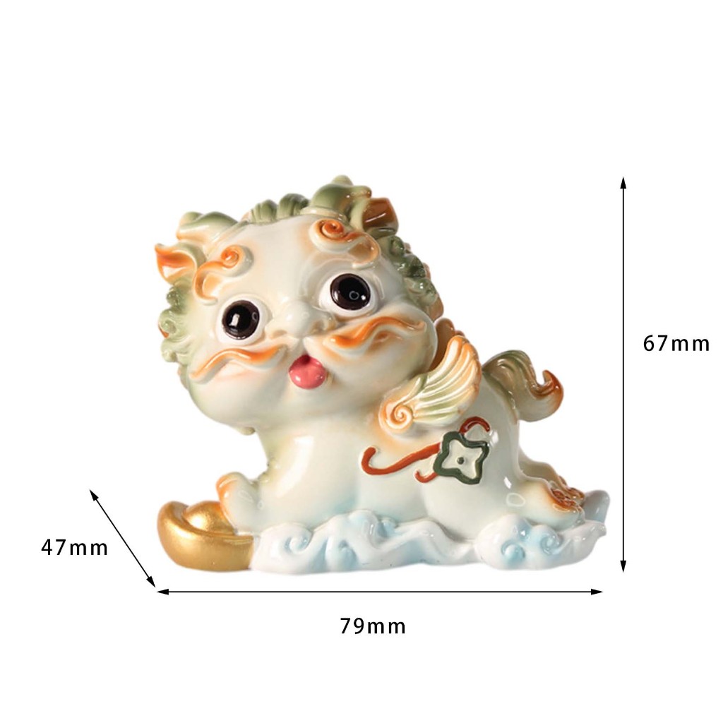 Đồ Tượng Sư Tử Hoạt Hình Trang Trí Xe Hơi,Đem Lại Sự May Mắn Tài Lộc,làm quà tặng phong thủy ý nghĩa