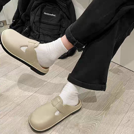 YAOLI  BIRKENSTOCK Giày Lười Đế Mềm Thoải Mái Chất Lượng Cao Cho Cặp Đôi