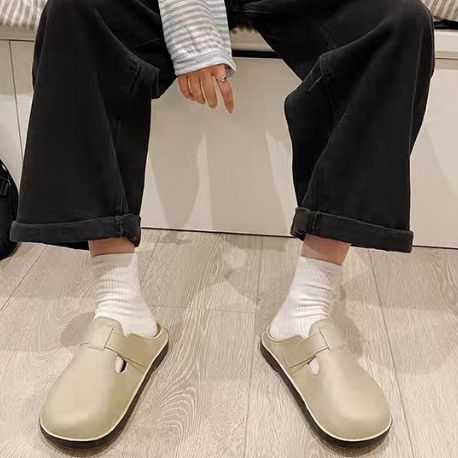 YAOLI  BIRKENSTOCK Giày Lười Đế Mềm Thoải Mái Chất Lượng Cao Cho Cặp Đôi