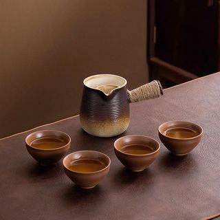 Ấm trà Sứ Ấm trà Máy pha trà Máy pha trà có tay cầm bọc dây