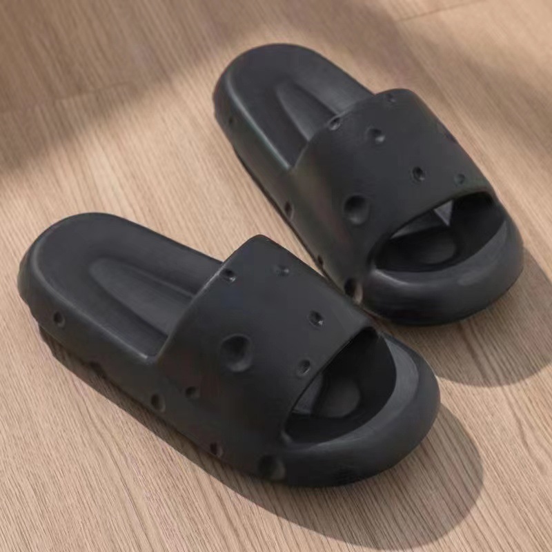 Dép Xỏ Ngón Đế Dày Chống Trượt Màu Sắc Thời Trang Mùa Hè Cho Nữ