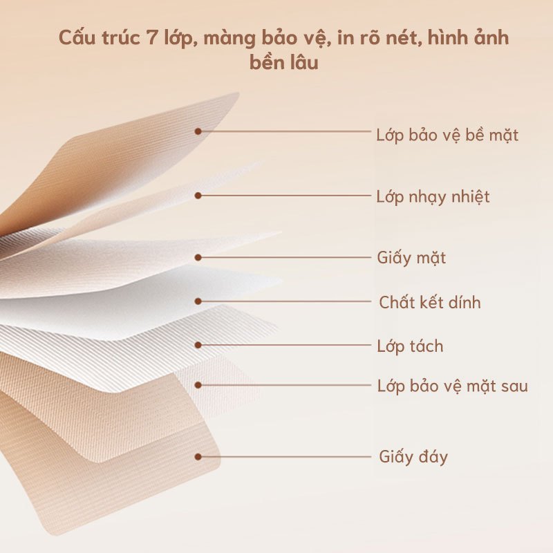 NIIMBOT D101Giấy nhãn in màu cho ngày lễ Giáng Sinh, nhãn dán tên cho học sinh mẫu giáo, nhãn dán dễ thương cho ghi chú gia đình chống nước