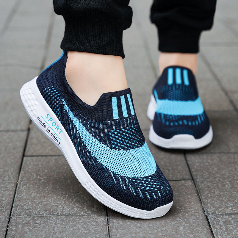 Giày Slip-on Thoáng Khí Thời Trang Mùa Hè 2023 Cho Bé Size 28-40