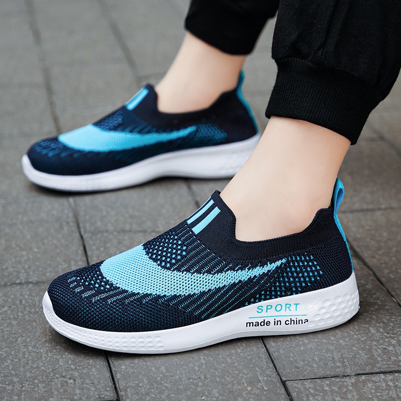 Giày Slip-on Thoáng Khí Thời Trang Mùa Hè 2023 Cho Bé Size 28-40