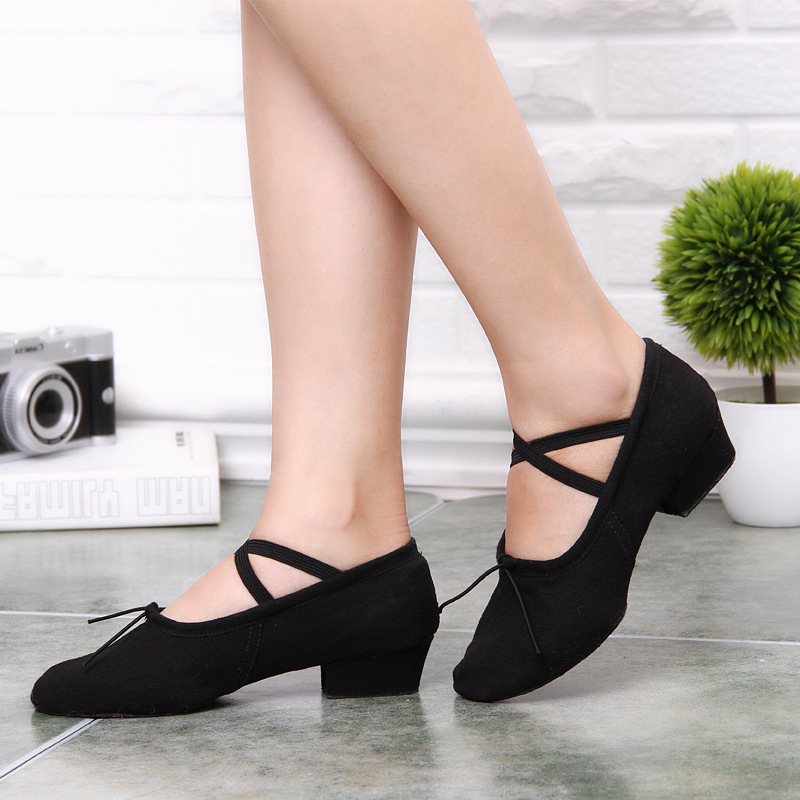 Giày Múa Ba Lê Bằng Da 1 size 32-41