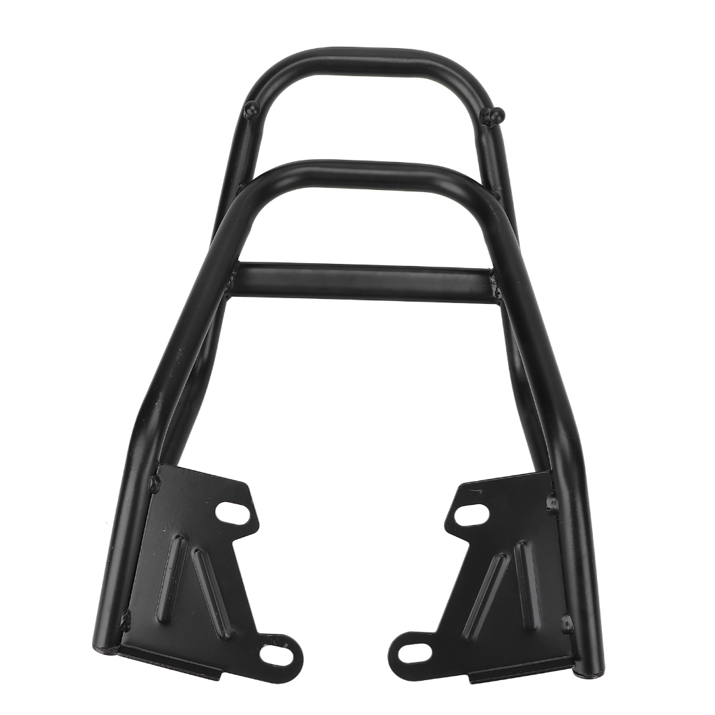 Motorlife Xe Máy Phía Sau Tay Vịn Giá Đỡ Hộp Đựng Đồ Sắt Đen Thay Thế Cho Grom MSX125 M3