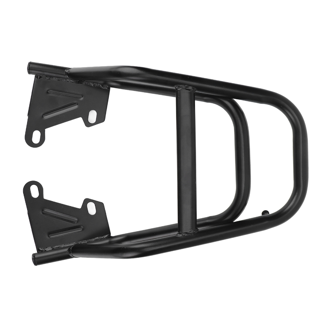 Motorlife Xe Máy Phía Sau Tay Vịn Giá Đỡ Hộp Đựng Đồ Sắt Đen Thay Thế Cho Grom MSX125 M3