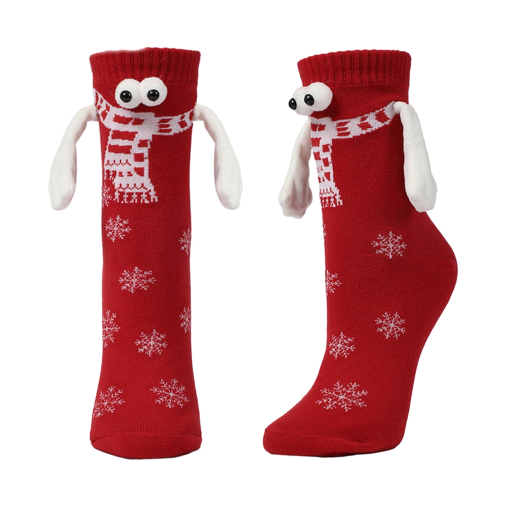 Vớ Cổ Trung Thoáng Khí in Họa Tiết Hoạt Hình Vui Nhộn