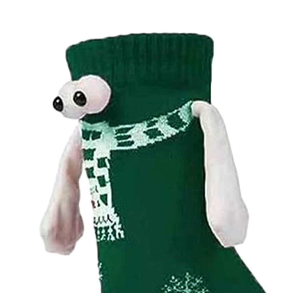 Vớ Cổ Trung Thoáng Khí in Họa Tiết Hoạt Hình Vui Nhộn