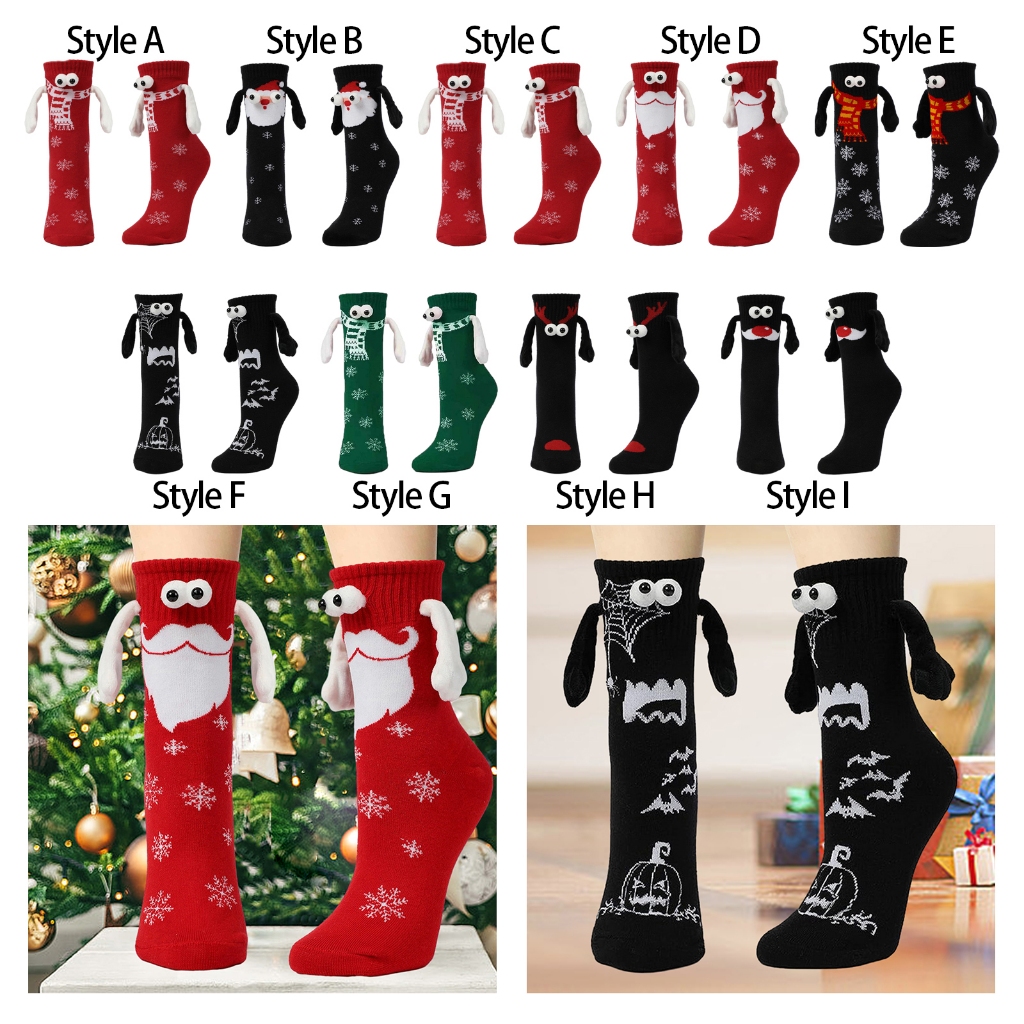 Vớ Cổ Trung Thoáng Khí in Họa Tiết Hoạt Hình Vui Nhộn