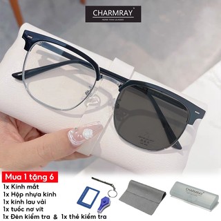 Charmray Kính đổi màu Chống Bức Xạ Thời Trang Cho Cả Nam Và Nữ
