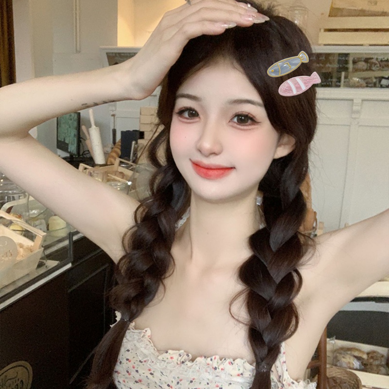 Miua🔮Kẹp Tóc Hình Cá Hề Dễ Thương Thời Trang Mùa Hè Cho Nữ 2024