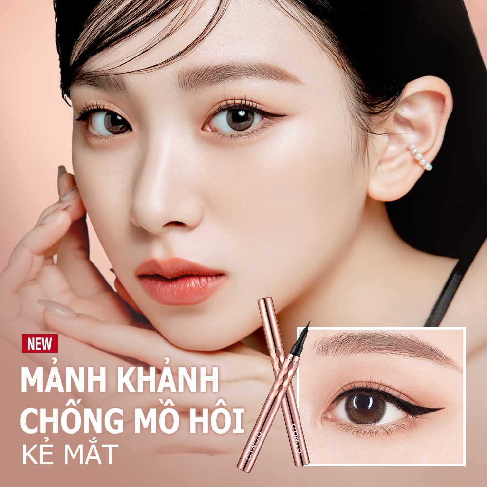 O.two.o Bộ Trang Điểm 9 Món Gồm Kem Lót + mascara + Bút Kẻ Mắt + Phấn Phủ 01 Màu Trắng + Nâu 01 # 01 # 01 # + Kem Kẻ Lông Mày + Kem air cushion 01 # + l