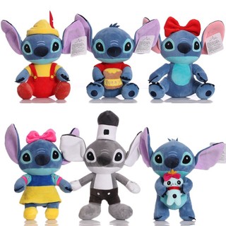 Disney thú nhồi bông hình stitch 6 kiểu 25-32cm