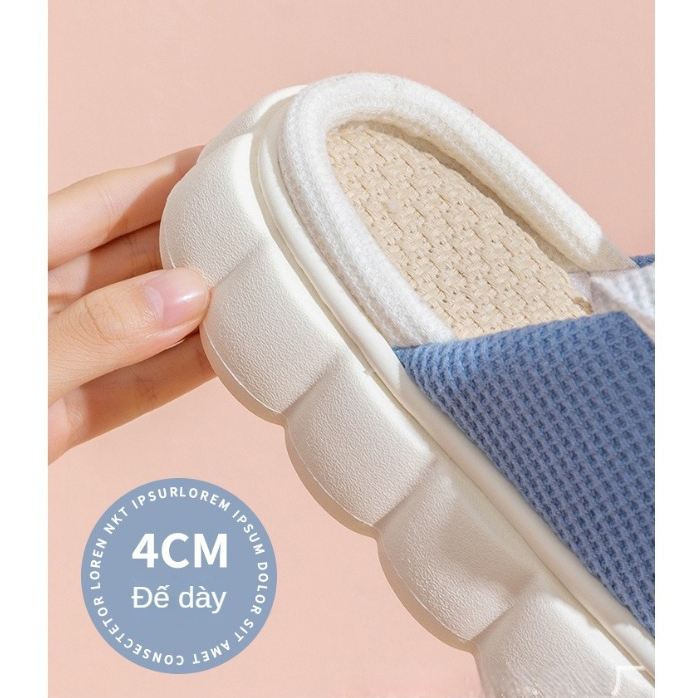 Sanrio Dép Đi Trong Nhà Đế Dày Mềm Mại Chống Trượt Họa Tiết Hoạt Hình Dễ Thương Cho Nữ