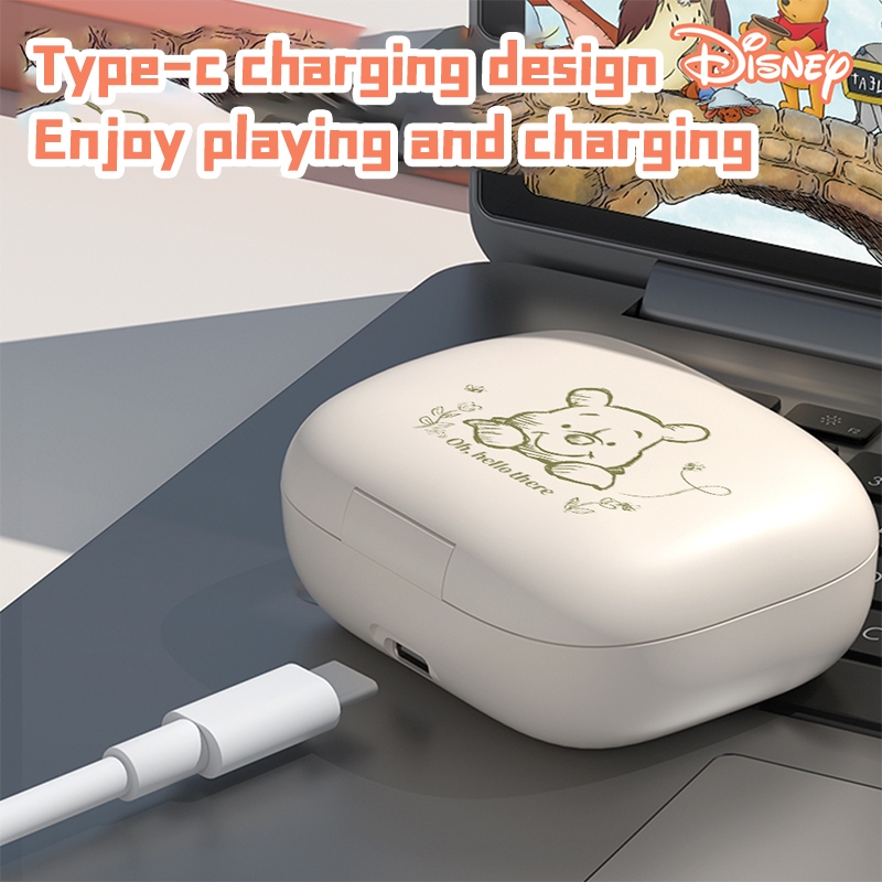 Disney Tai Nghe bluetooth 5.4 Không Dây yx23 Có mic Hỗ Trợ android / ios