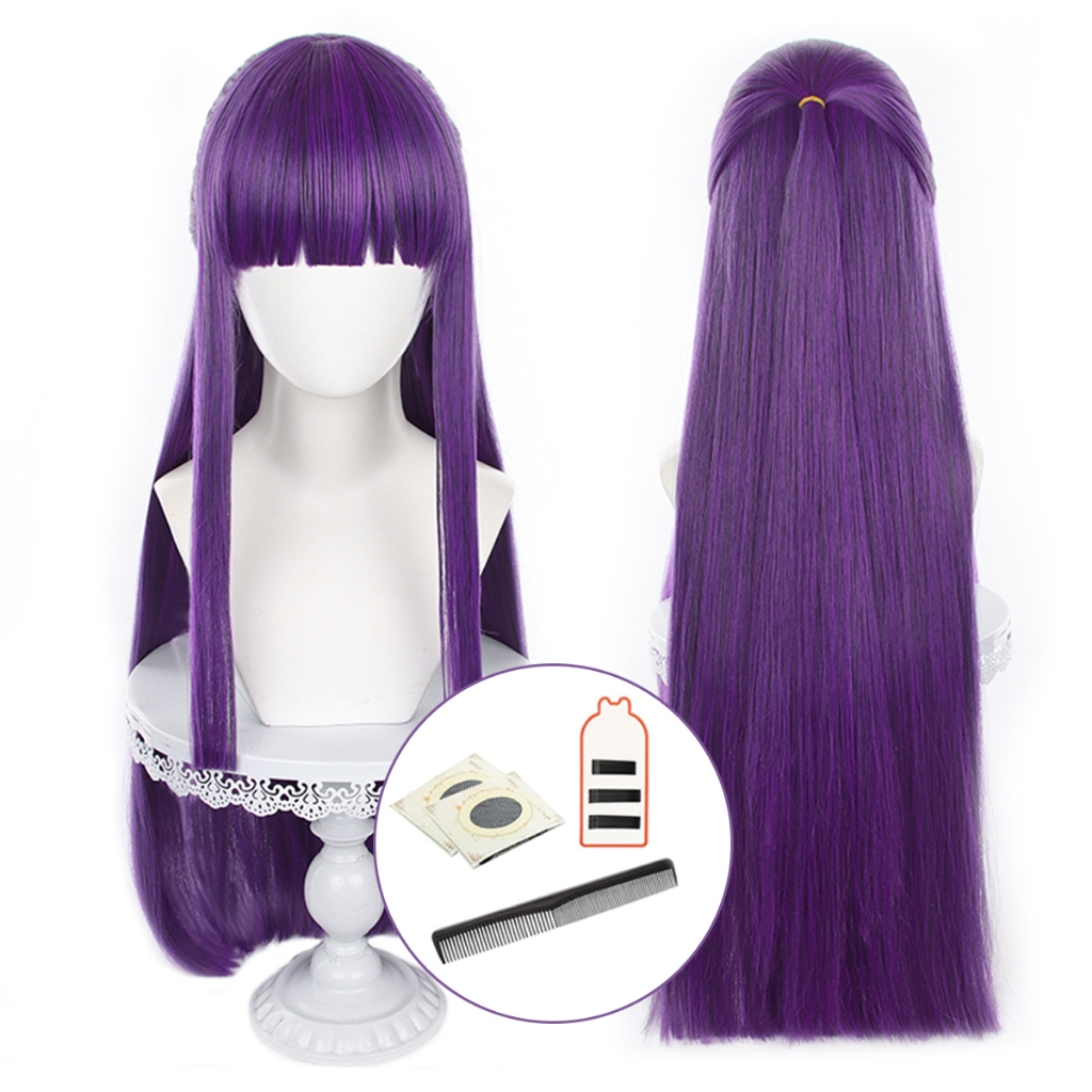 Holoun Frieren Wig Friendren Bộ Tóc Giả Hóa Trang Nhân Vật manga Trong Phim Ngày Lễ halloween