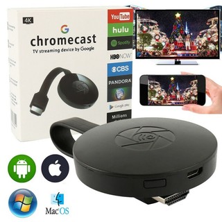 Thiết bị kết nối wifi g2 không dây 4k cho google chrome cast anycast wecast / hdmi