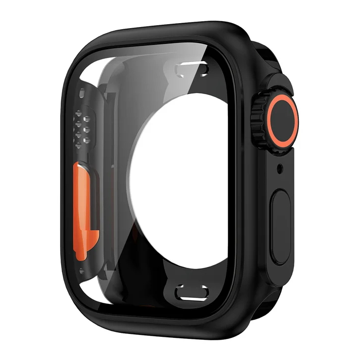 Ốp Bảo Vệ Màn Hình Bằng PC Cứng Siêu Mỏng Cho Apple Watch 45mm 44mm 40mm 41mm iwatch 8 / 7 / 6 / 5 / 4